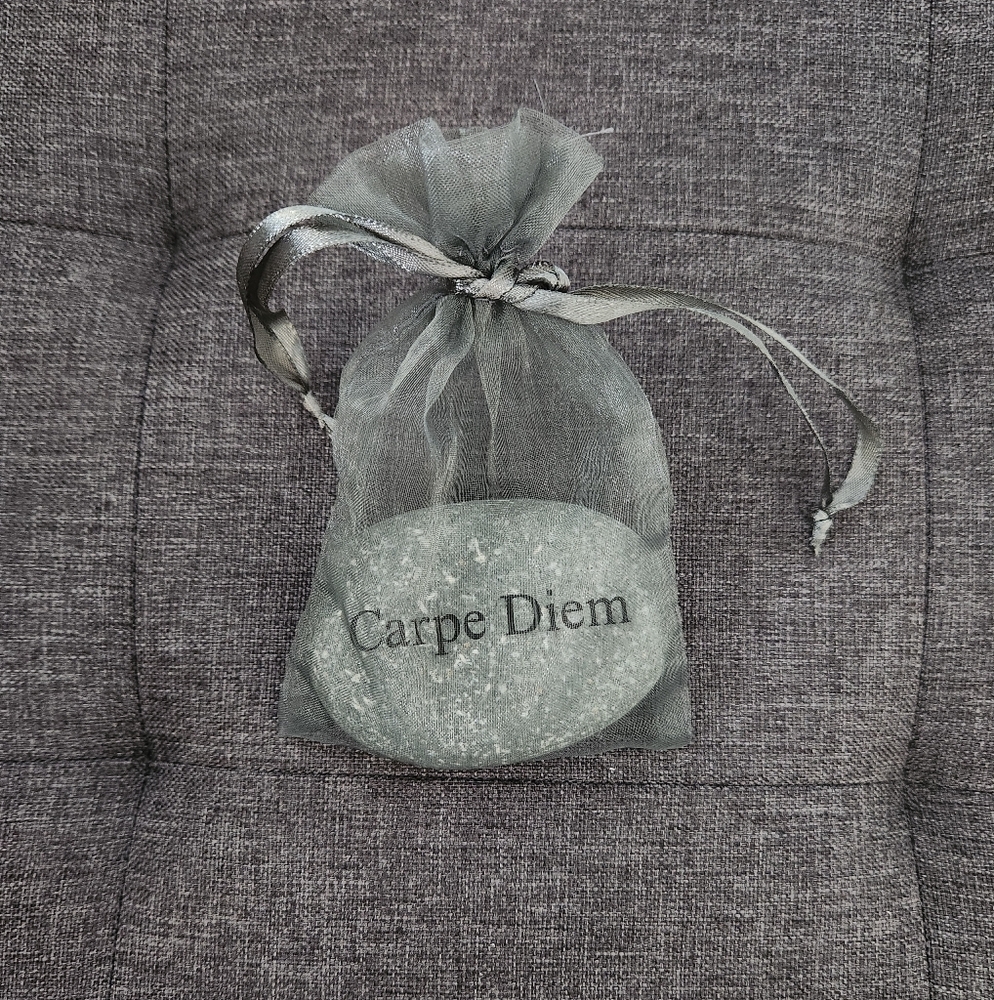 Decorative rock for garden or office